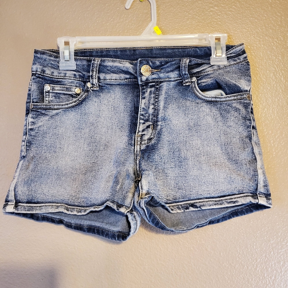Acid Wash Jean Shorts Sz 7/8